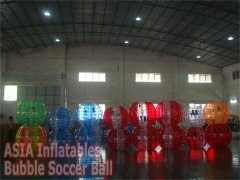 Look better Colorful Bubble Soccer Ball