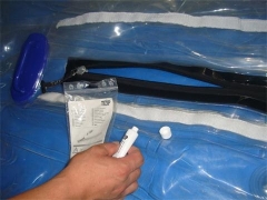 Gymnastics Inflatable Tumbling Mat, Factory Price How to Maintain Tizip zipper