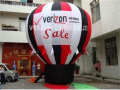 Top Quality Rooftop Balloon with Banners for Sales Promotions