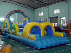 Rainbow Slide & Obstacle Combo