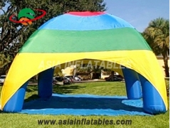 Best Selling Multicolor Inflatable Tent Protable Inflatable Car Shelter Sun Shelter Four Legs Spider Tent Event Tent