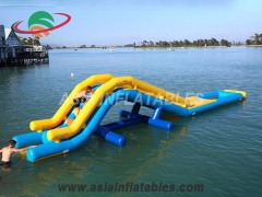 Hot sale Inflatable Challenge Water Park Obstacle Course