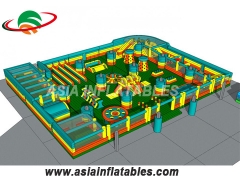 Interactive Inflatable Inflatable World Indoor Playground Theme Parks