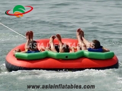 Inflatable Towable 3 Person Floating Towable Water Ski Tube Raft