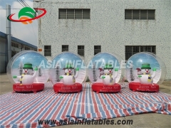 New Styles Christmas Inflatable Snow Globe Balloon with wholesale price