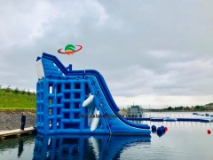 Extreme The Biggest Tuv Aquatic Sport Platform water park floating toy for child and adult customized inflatable water slide