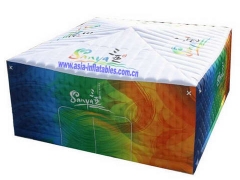 Full Colour Printing Inflatable Cube Tent