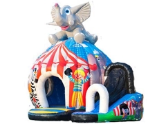 Ελέφαντας disco bouncy κάστρο