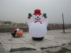 Φουσκωτό χιονάνθρωπο Χριστουγέννων
