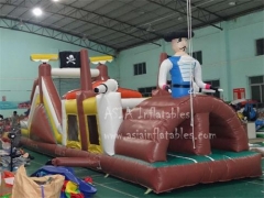 15' Pirate Ship Slide & Obstacle Combo