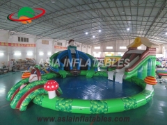 Inflatable Water Water Pool Slide