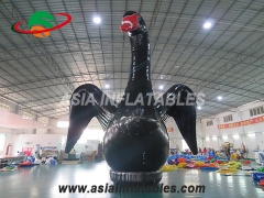 inflatable decoration stage swan model