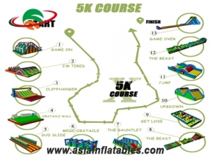 Inflatable 5k Obstacles