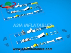 Inflatable Surfboards, Custom Inflatable Pool Water Parks Aqua Run Challenge and Durable, Safe.