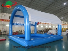 Inflatable Water Pool with Sunshade Tent