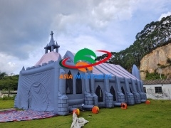 Customize Mobile Inflatable Church Tent For Wedding Parties