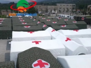 Excellent Quality PVC Inflatable Medical Exercise Command Tent For Emergency Response with Wholesale Price