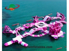 Fantastic Floating Water Park Inflatable Aqua Park Water Splash Park